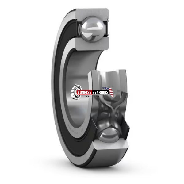 KOYO Japan 6200 2RS C3 Deep Groove Ball Bearing, Rubber Sealed 10x30x9 mm