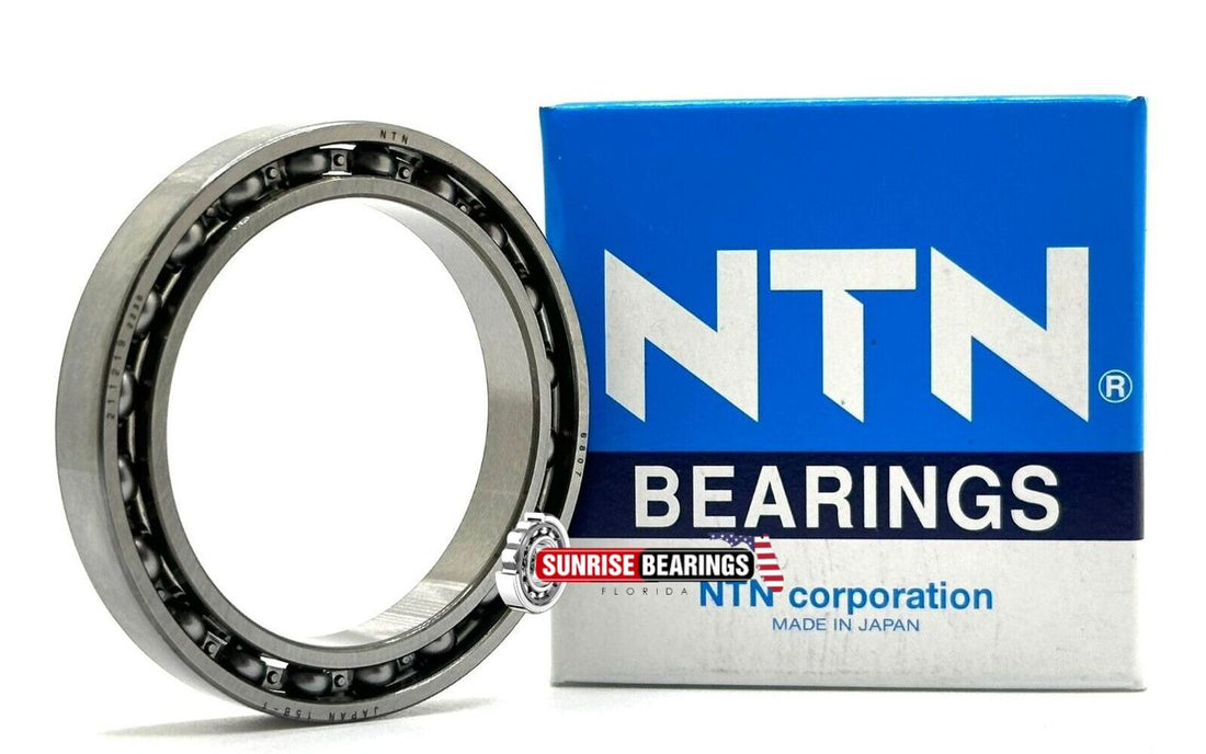 NTN  Japan 6807 Deep Groove Ball Bearing, Open Type, No Seals 35X47X7 mm