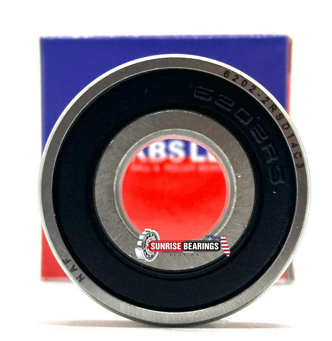 KBS 6202-14 2RS BALL BEARING, RUBBER SEALED, SPECIAL BORE 14mm 14x35x11 mm