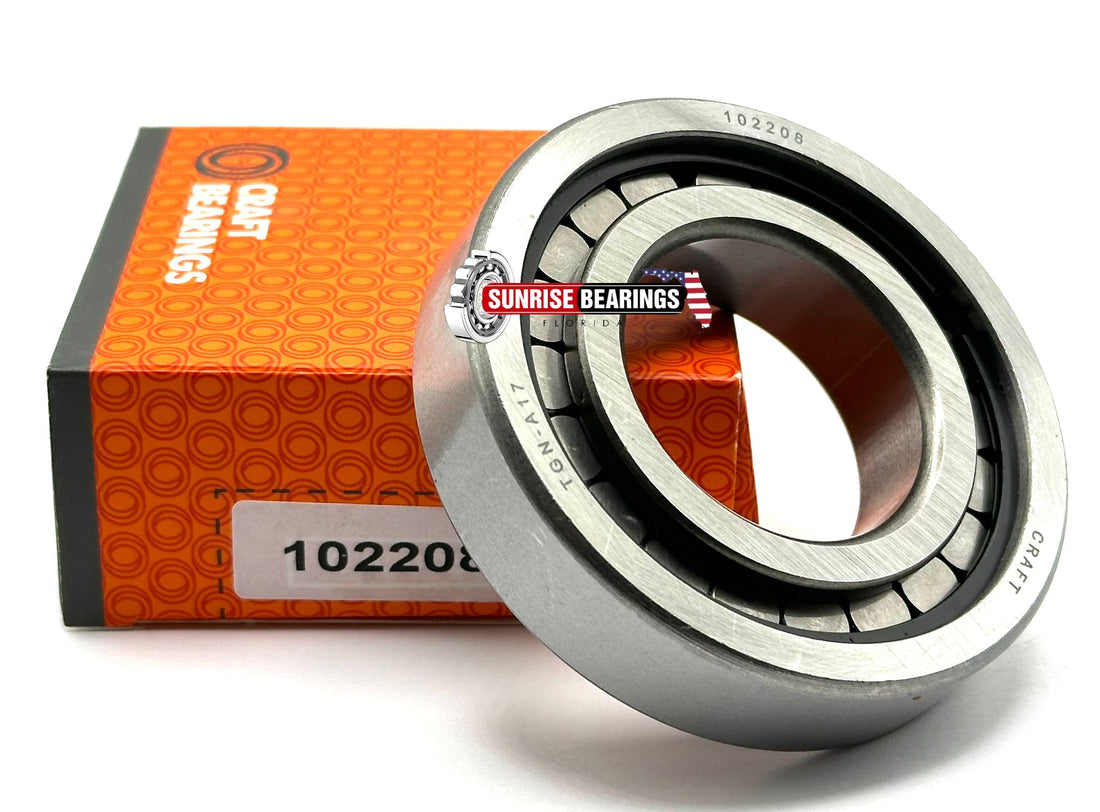 CRAFT 102208 CYLINDRICAL ROLLER BEARING NCL208V N208W MU1208TM  40x80x18 mm
