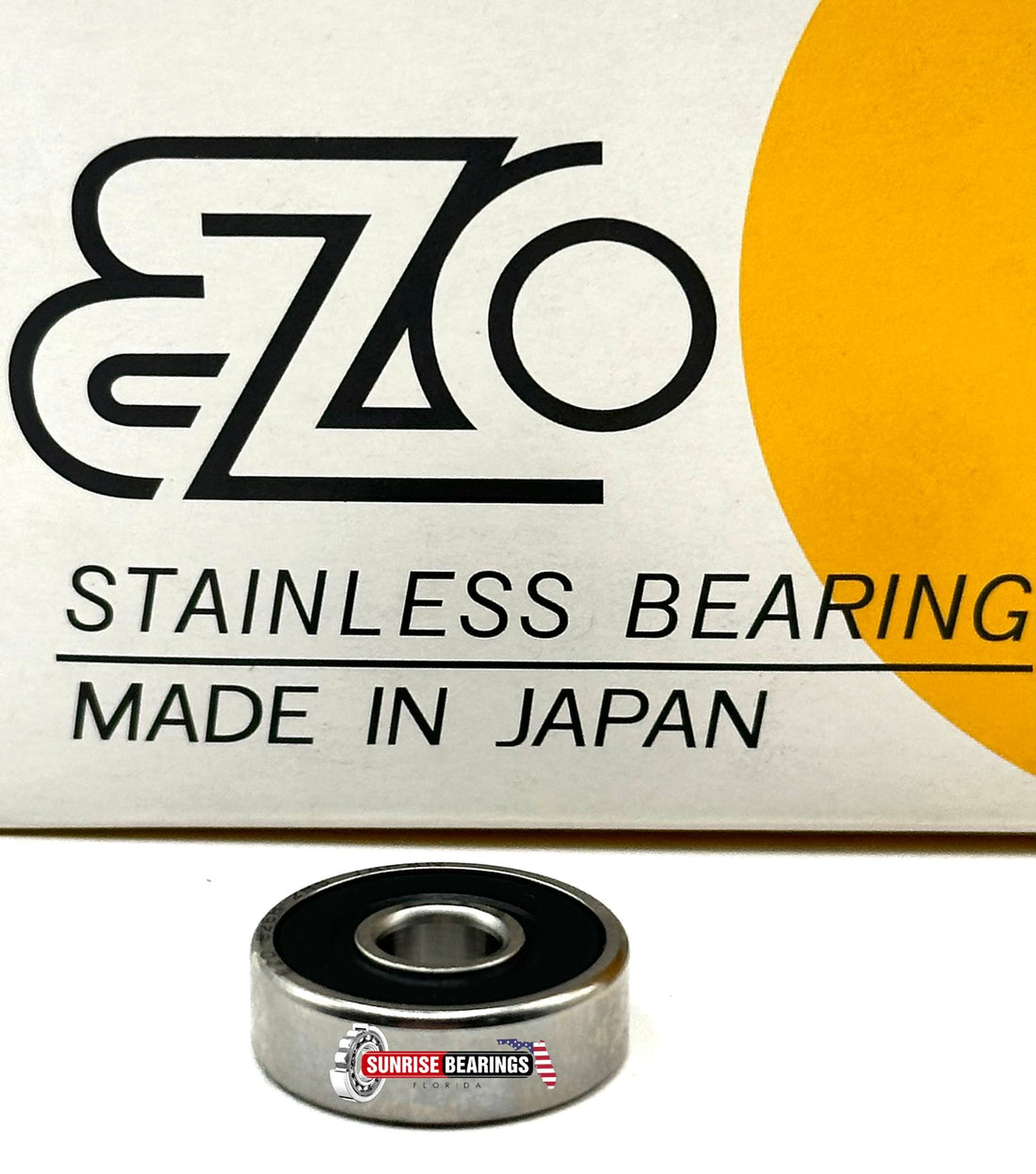 EZO S626 2RS Japan Ball Bearing, Sealed Stainless Steel W626 2Rs 6X19X6 mm