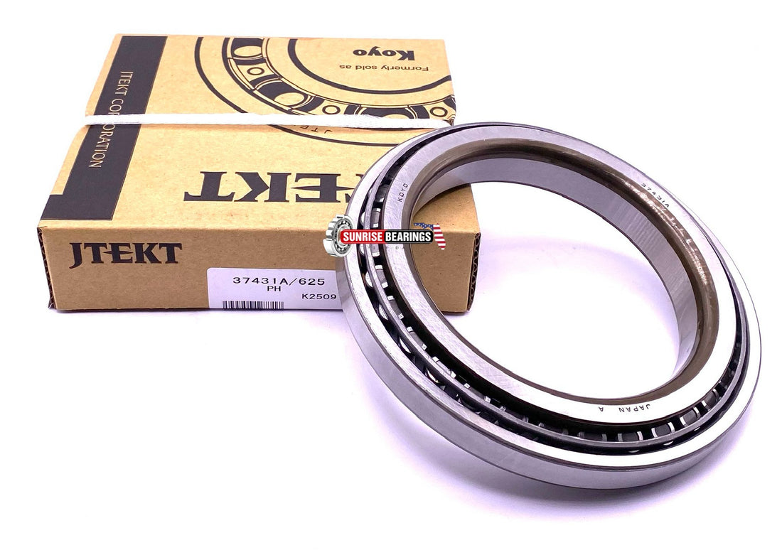 KOYO Japan 37431A 37625 Tapered Roller Bearing 109.54 x 158.75 x 23.02 mm