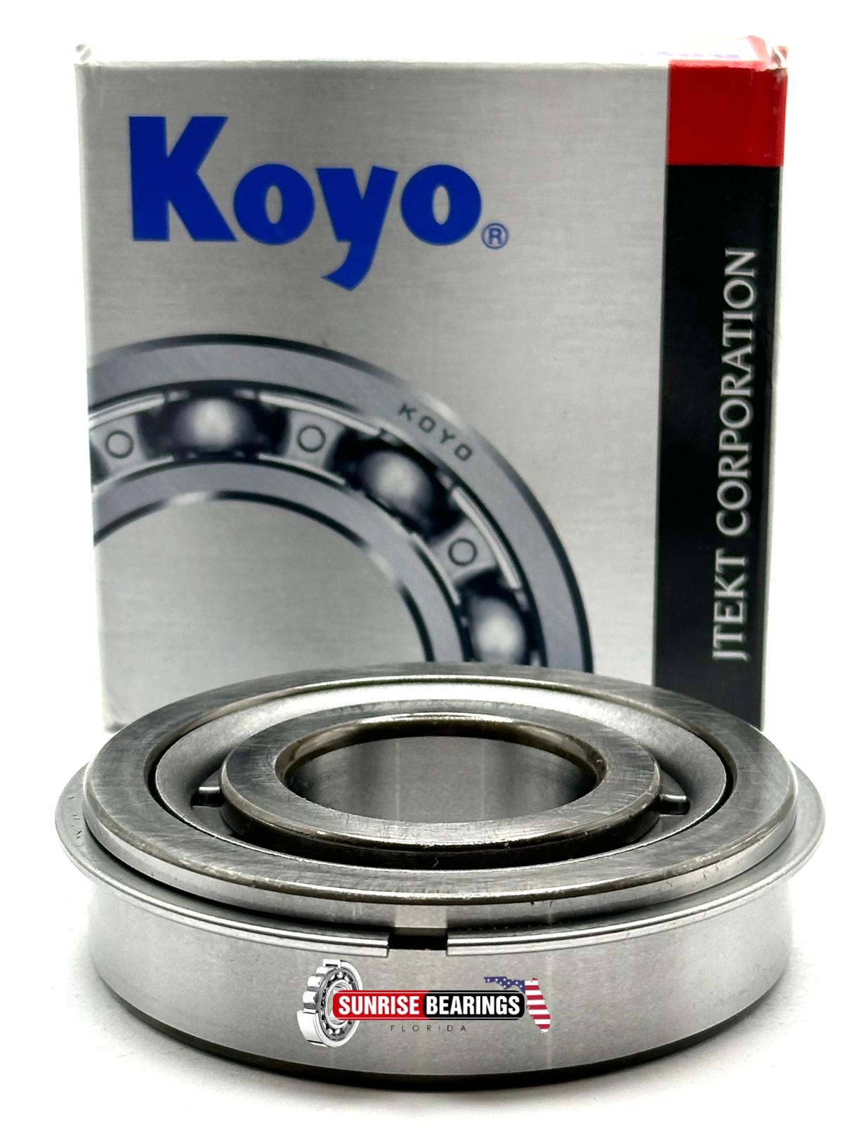 KOYO JAPAN 06NUP0820 A NR BEARING + SNAP RING for TOYOTA 90365