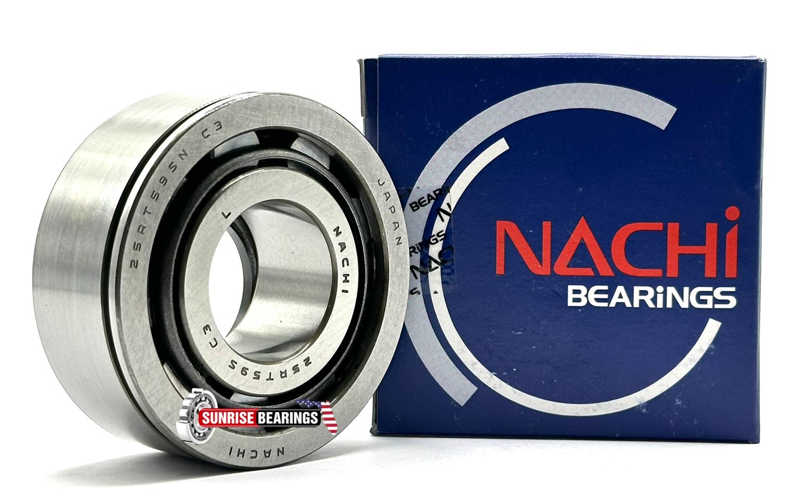 【Z14921】3ラムジ NACHI JAPAN 25RT59 SN GEARBOX BEARING for TOYOYA 90365-25019