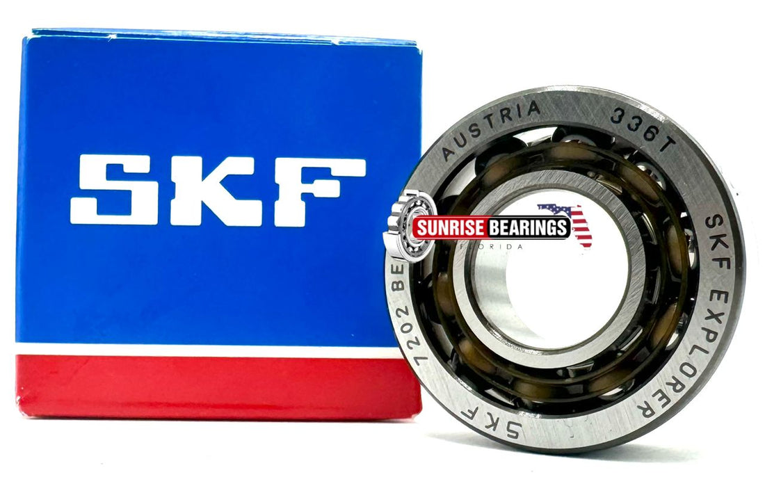 SKF - Angular contact ball bearings 7202  BEP