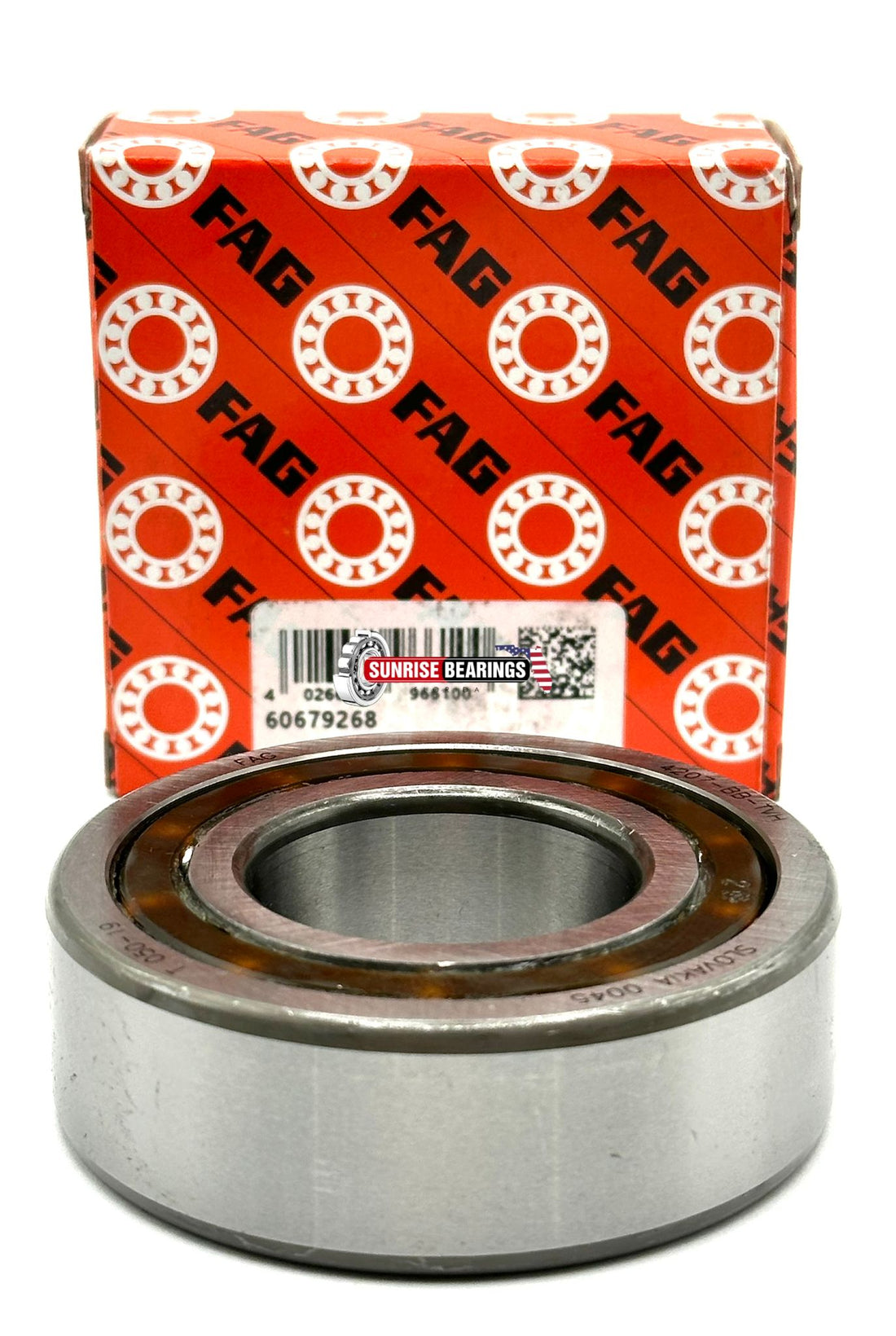 FAG 4207 BB TVH DEEP GROOVE BALL BEARING, DOUBLE ROW 35x72x23 mm