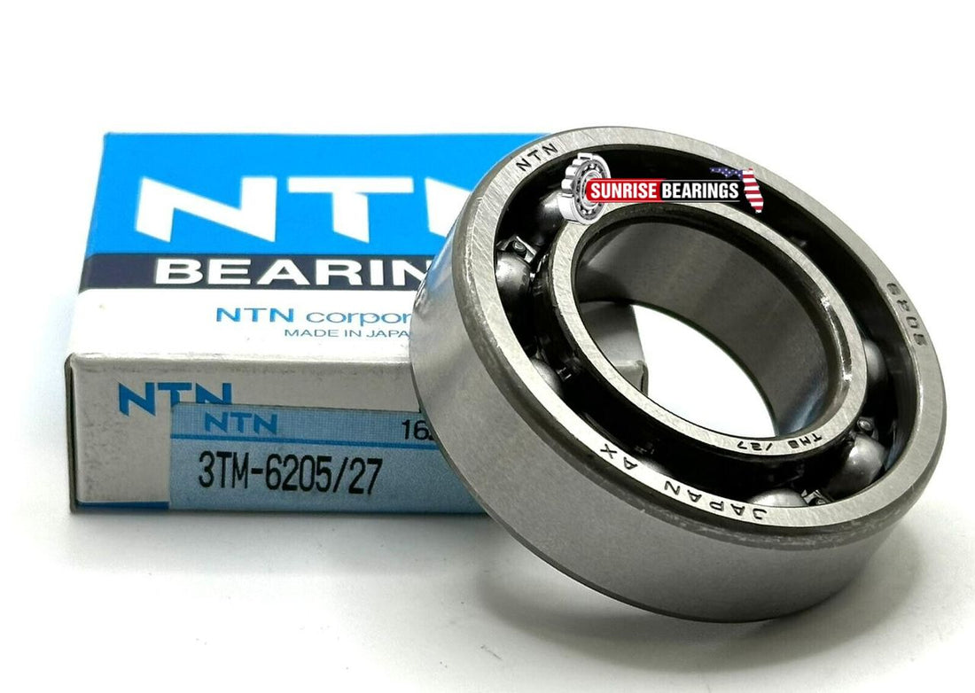 NTN  6205/27 Ball Bearing, Open Type, No Seals Special Bore 27X52X15 mm