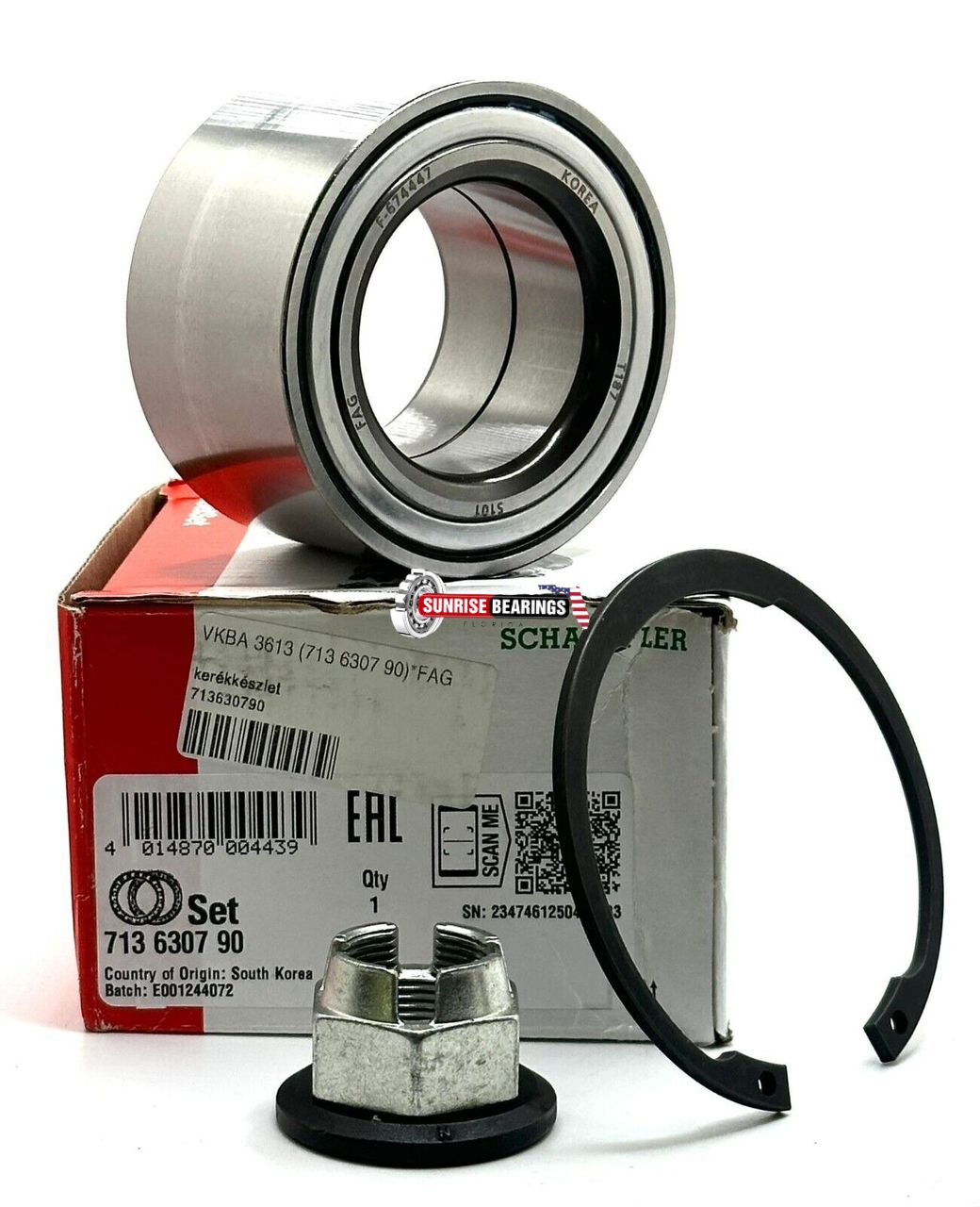 FAG  F-674447 Wheel Bearing Kit For Fiat Ducato Bthb329129 48X84X48 mm