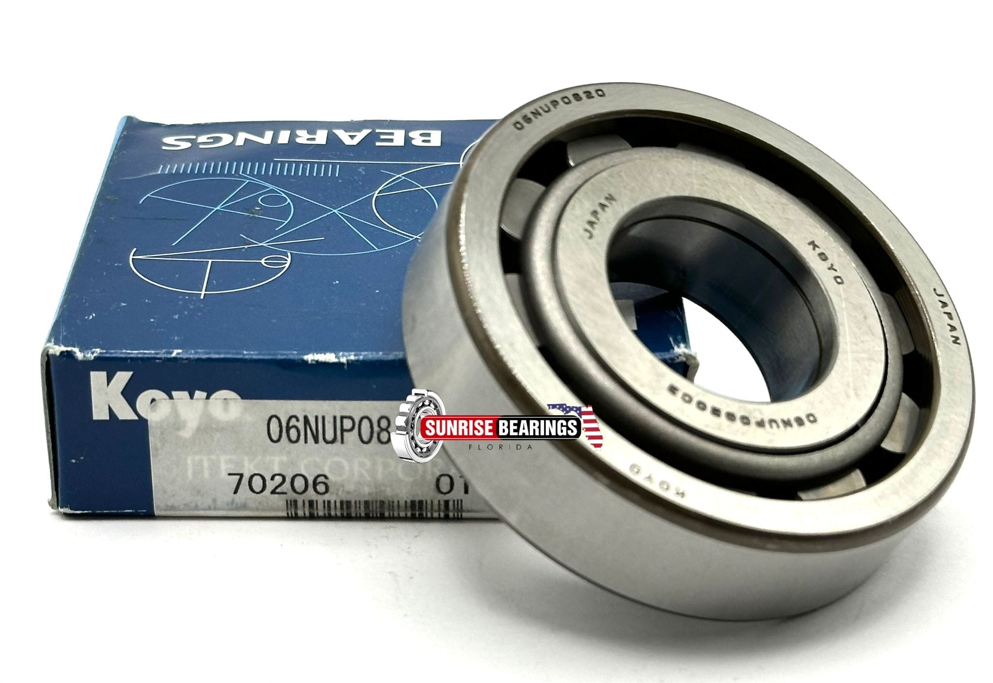 KOYO JAPAN 06NUP0820 C3 GEAR BEARING for TOYOTA 90365-32010