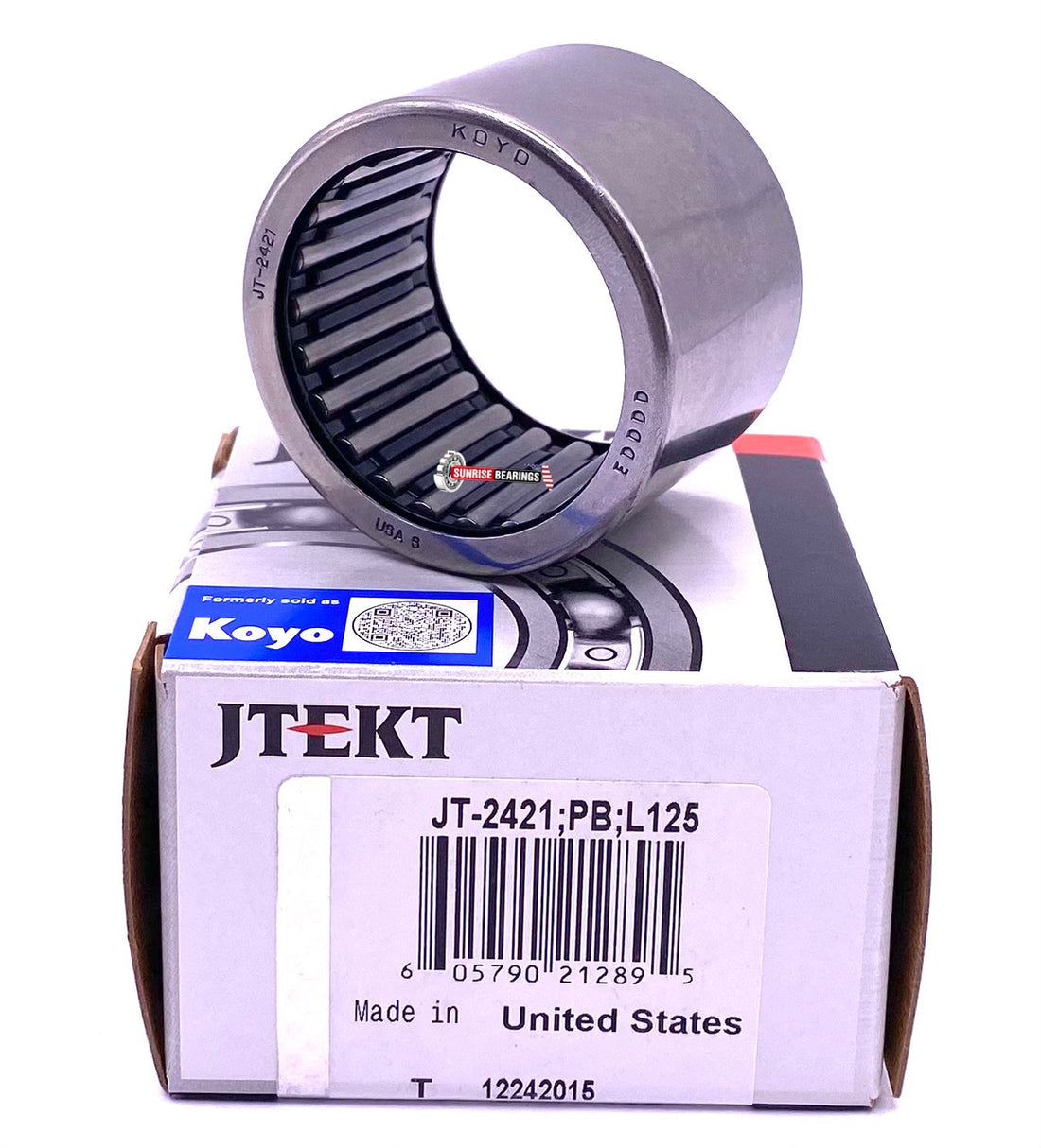 Koyo JT-2421 Needle Roller Bearingd Drawn Cup Open End 1 1/2" x 1 5/16" x 