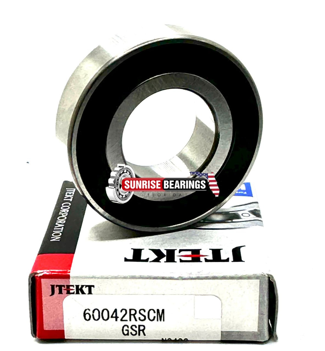 KOYO 6004 2RS C3 Deep Groove Ball Bearing, Rubber Sealed 20x42x12 mm