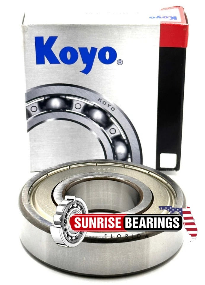 KOYO Japan 6308 ZZ Deep Groove Ball Bearing, Metal Shielded 40x90x23 mm