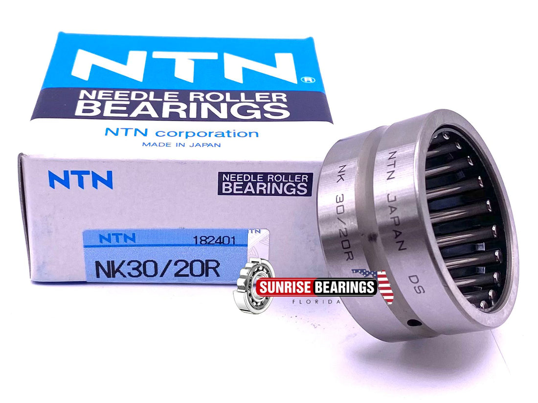 NTN Japan NK30/20 R Machined Needle Roller Bearing NK30/20R 30x40x20 mm