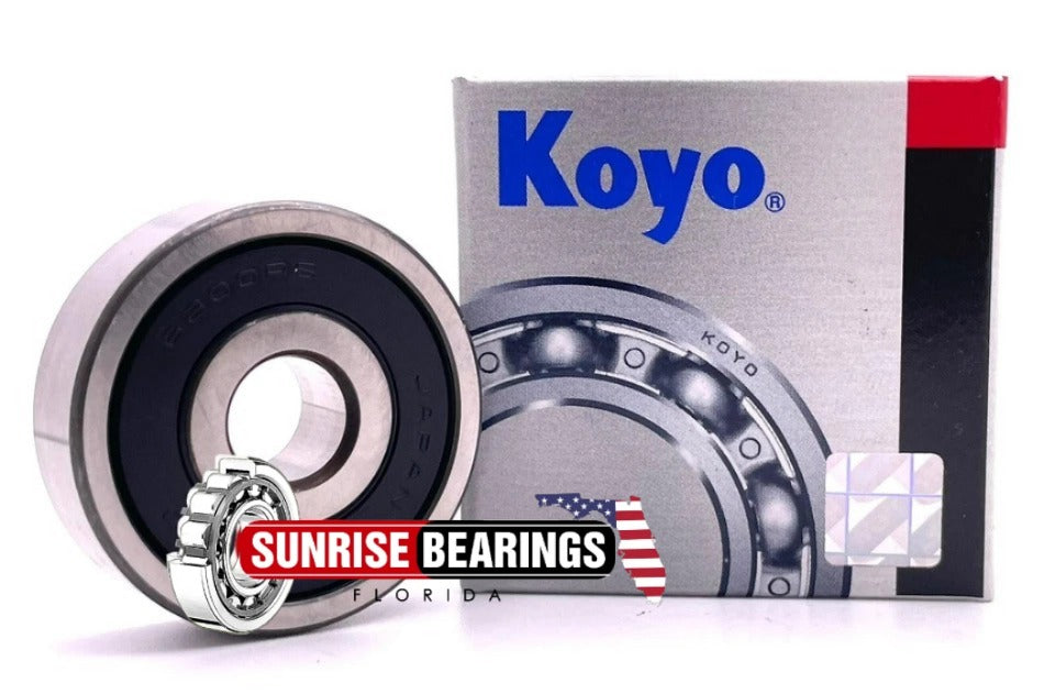 KOYO JAPAN 6300 RS  Deep Groove Ball Bearing, Rubber Sealed,Open ONE SIDE 10x35x11 mm