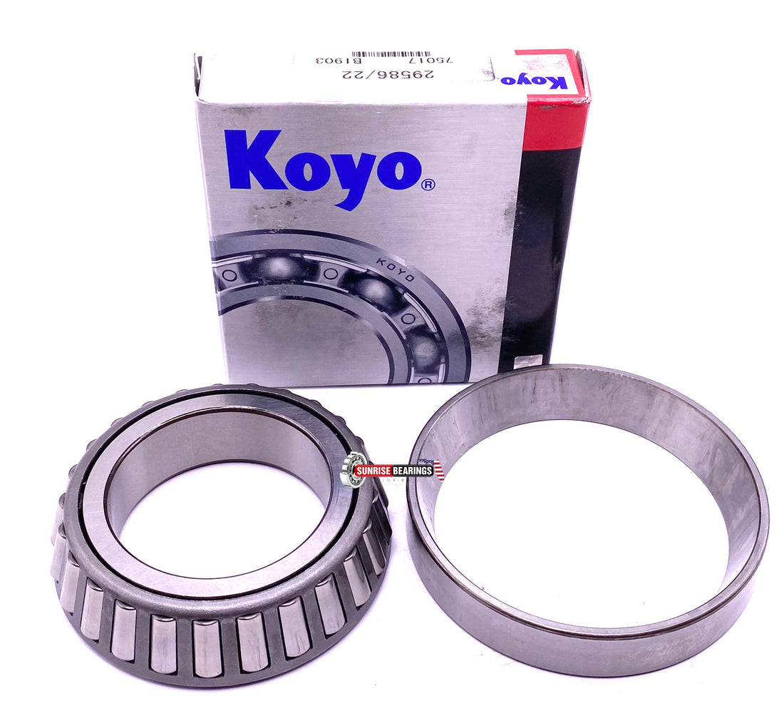 KOYO 29586 / 29522 Tapered Roller Bearing Cone and Race 63.50x107.95x25.40 mm