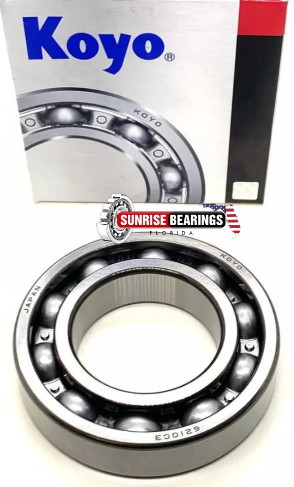 KOYO Japan 6210 RS Deep Groove Ball Bearing, Rubber Sealed,Open ONE SIDE 50x90x20 mm