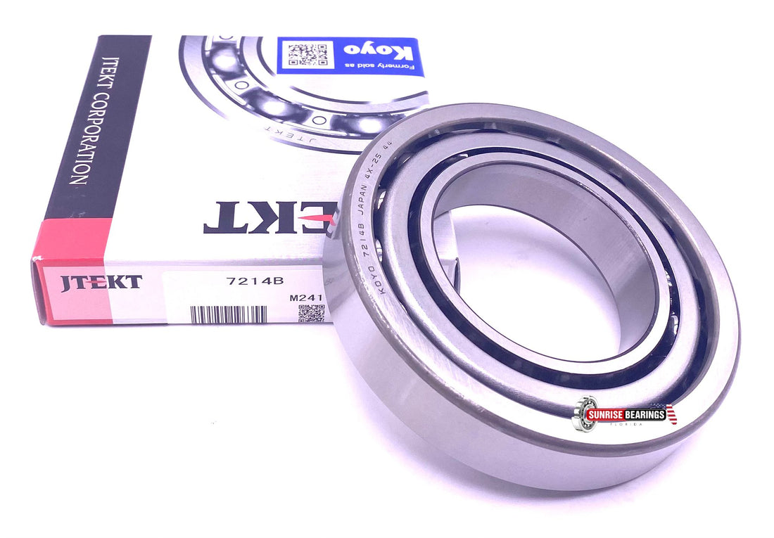 KOYO Japan 7214 B Angular Contact Ball Bearing 70x125x24 mm