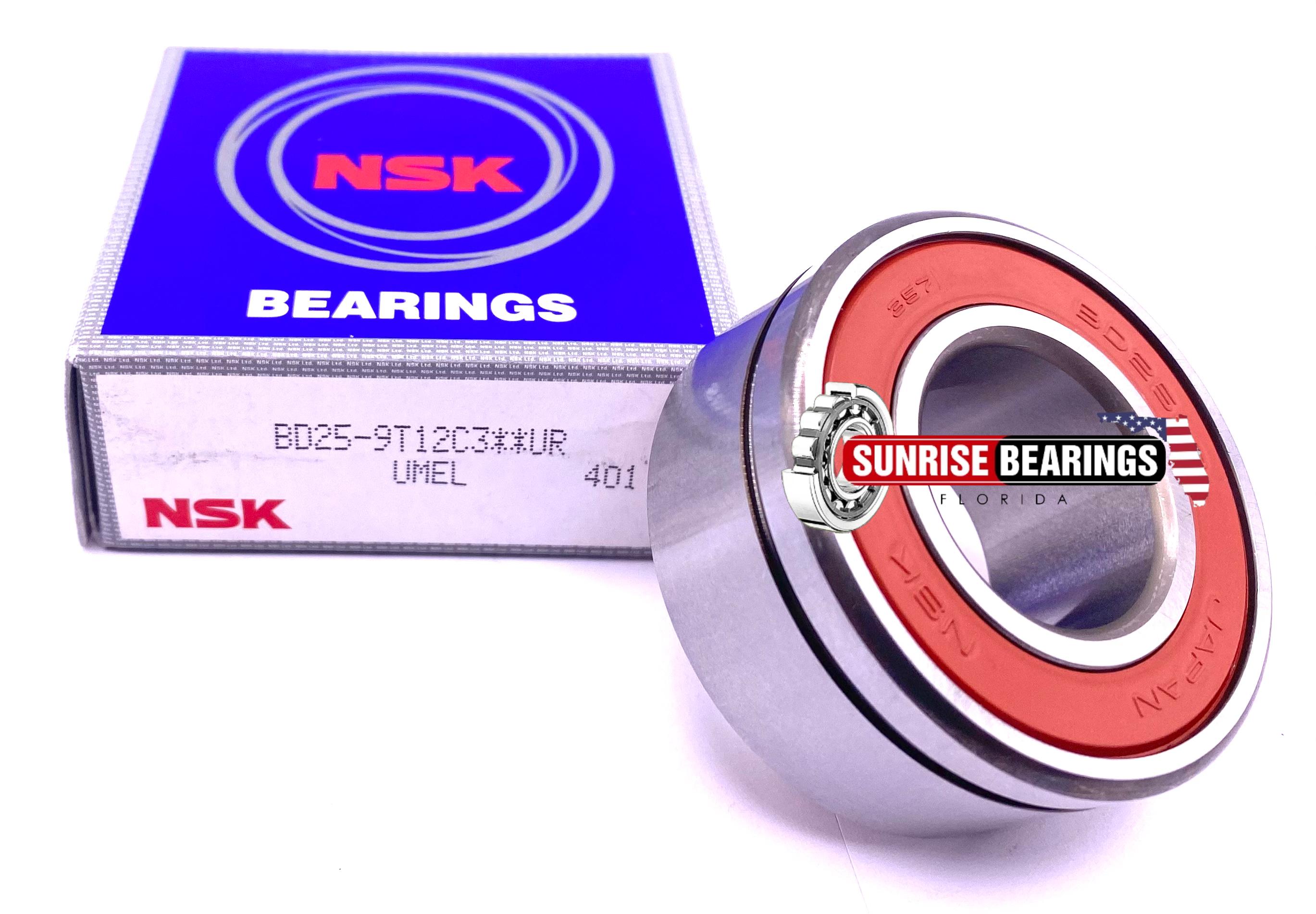 NSK Japan BD25-9 T12 C3 Transmission Bearing 83A460 25x52x23.6 mm