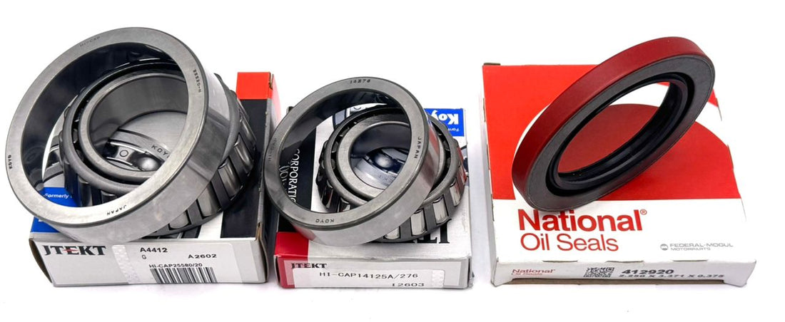 KOYO 25580 25520 14125A 14276 Bearing Replacement Set for 7000-lb Trailer Axle