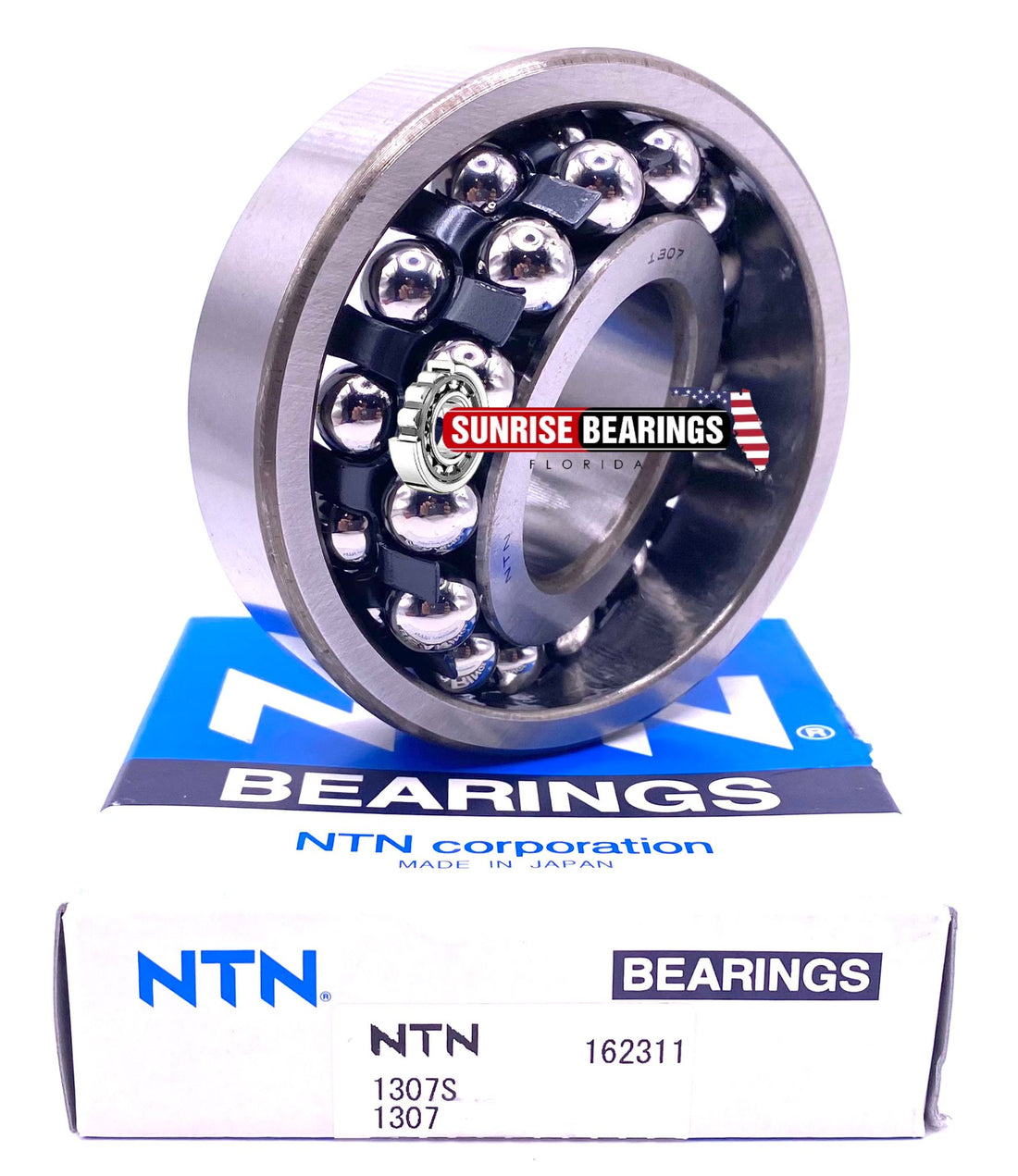 NTN 1307S Self Aligning Ball Bearing Double Row 35x80x21 mm