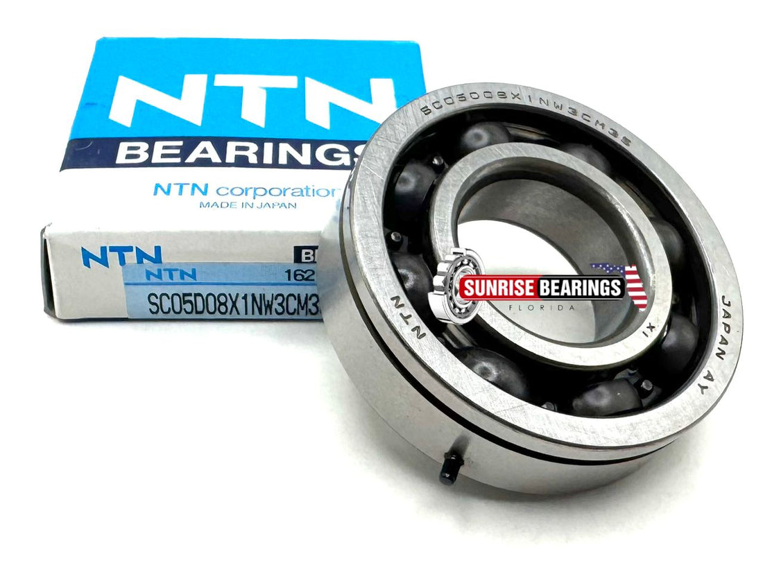 NTN Japan SCO5D08 X1 N W3 CM35 ball Bearing + PIN 25x55x10 mm