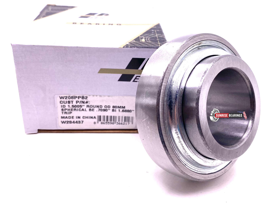 PEER W208PP B2 Bearing for Housing DS208TT2A, 2AC08-1-1/2 AW20540 87446550 1.1/2