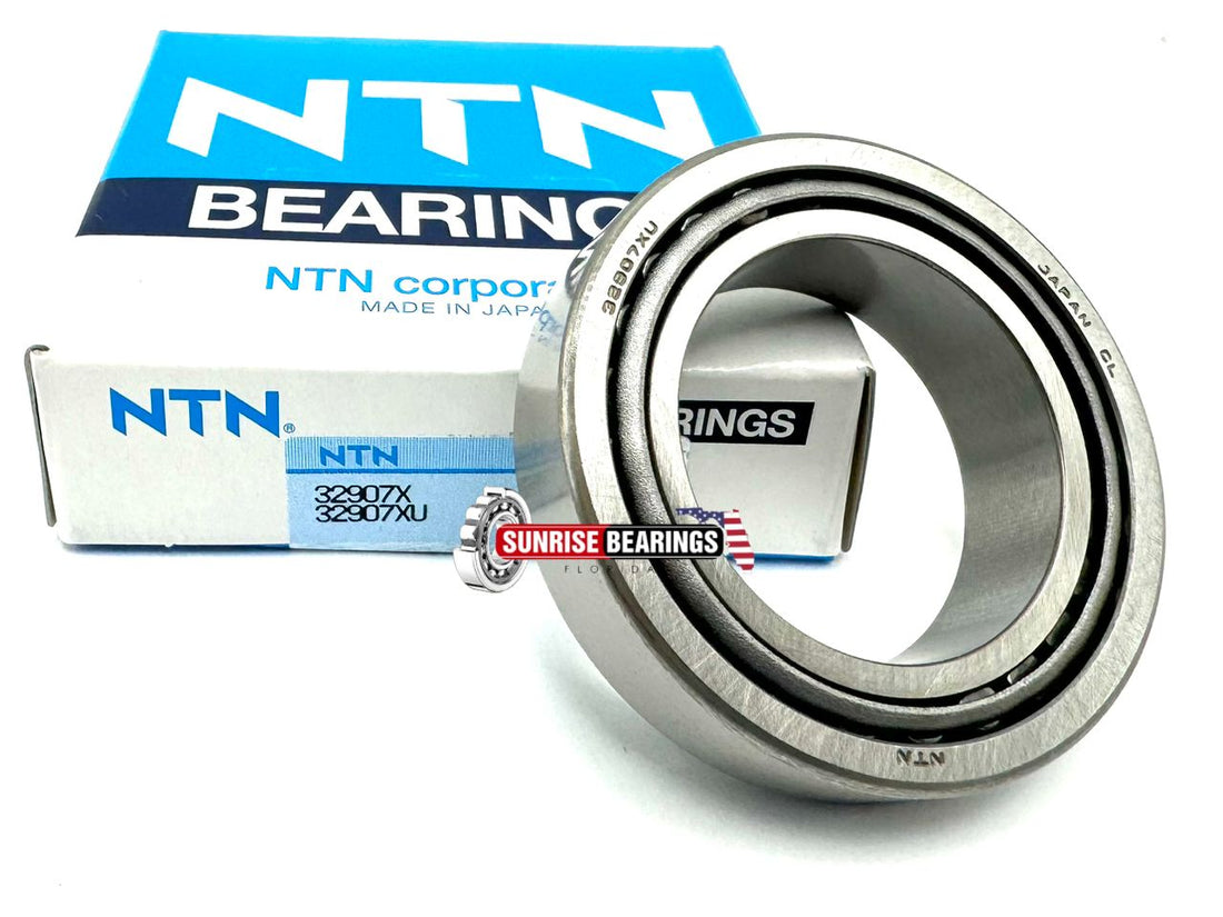 NTN JAPAN 32907 X TAPERED ROLLER BEARING XU 35x55x14 mm