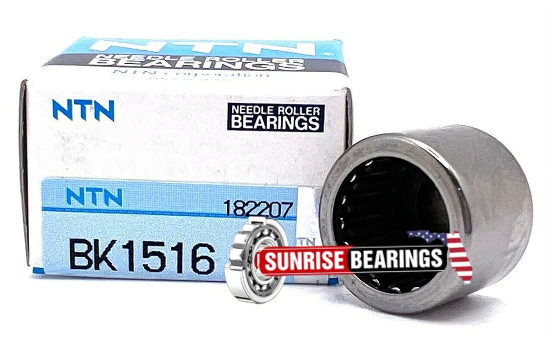 NTN  Japan Bk1516 Drawn Cup Needle Roller Bearing 15X21X16 mm