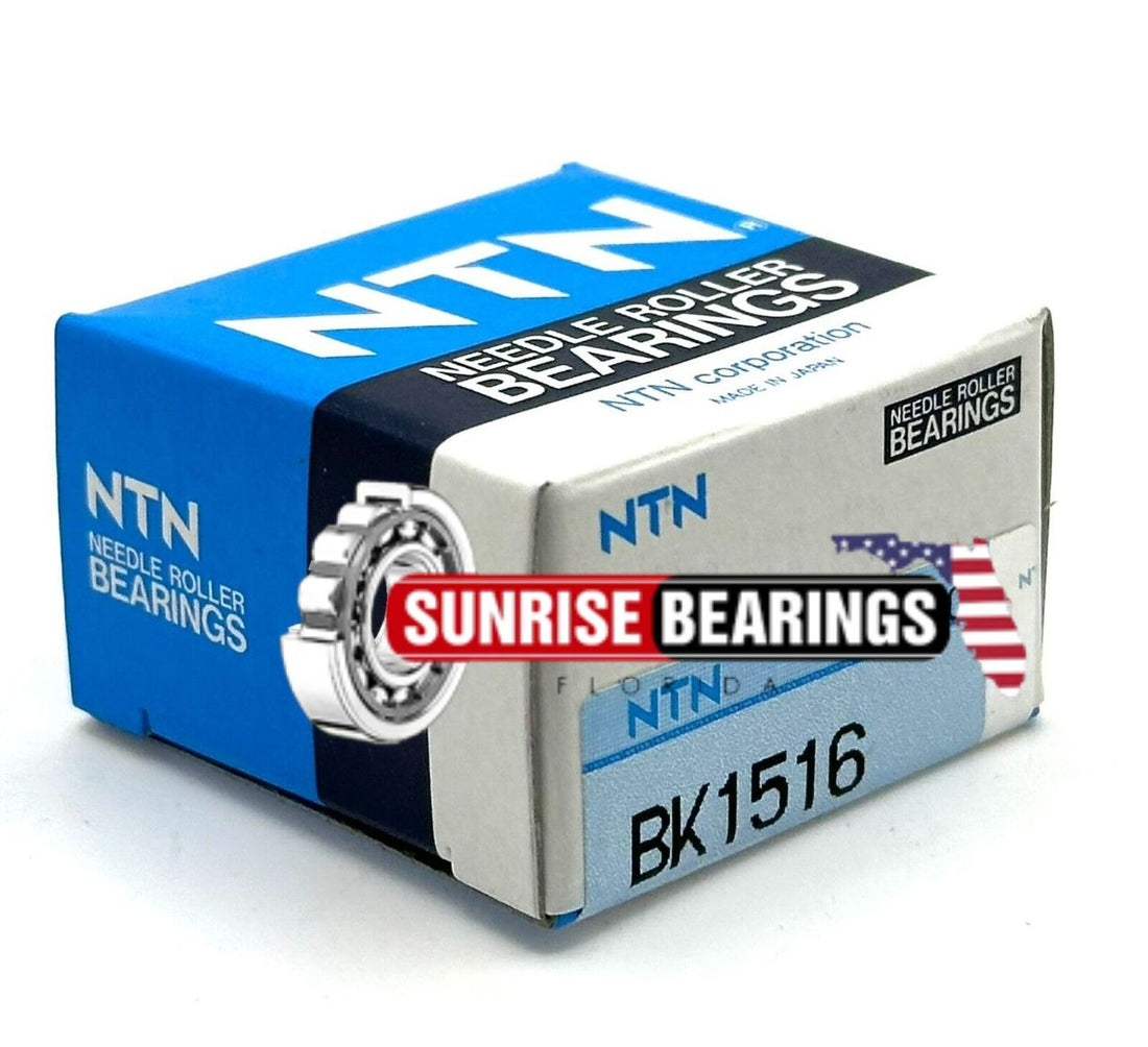 NTN  Japan Bk1516 Drawn Cup Needle Roller Bearing 15X21X16 mm
