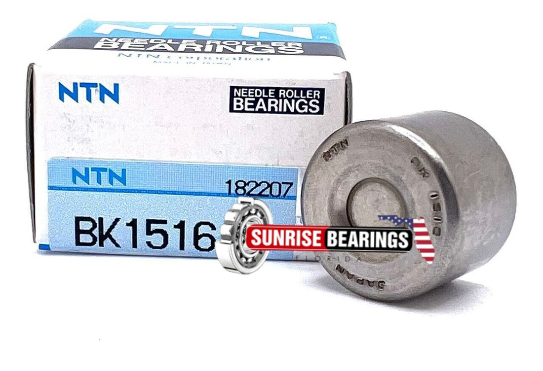 NTN  Japan Bk1516 Drawn Cup Needle Roller Bearing 15X21X16 mm