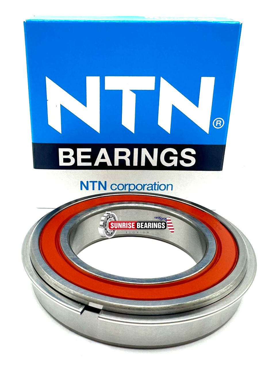 NTN JAPAN 6010 LLU NR/2AS BALL BEARING, RUBBER SEALED + SNAP RING 50x80x16 mm