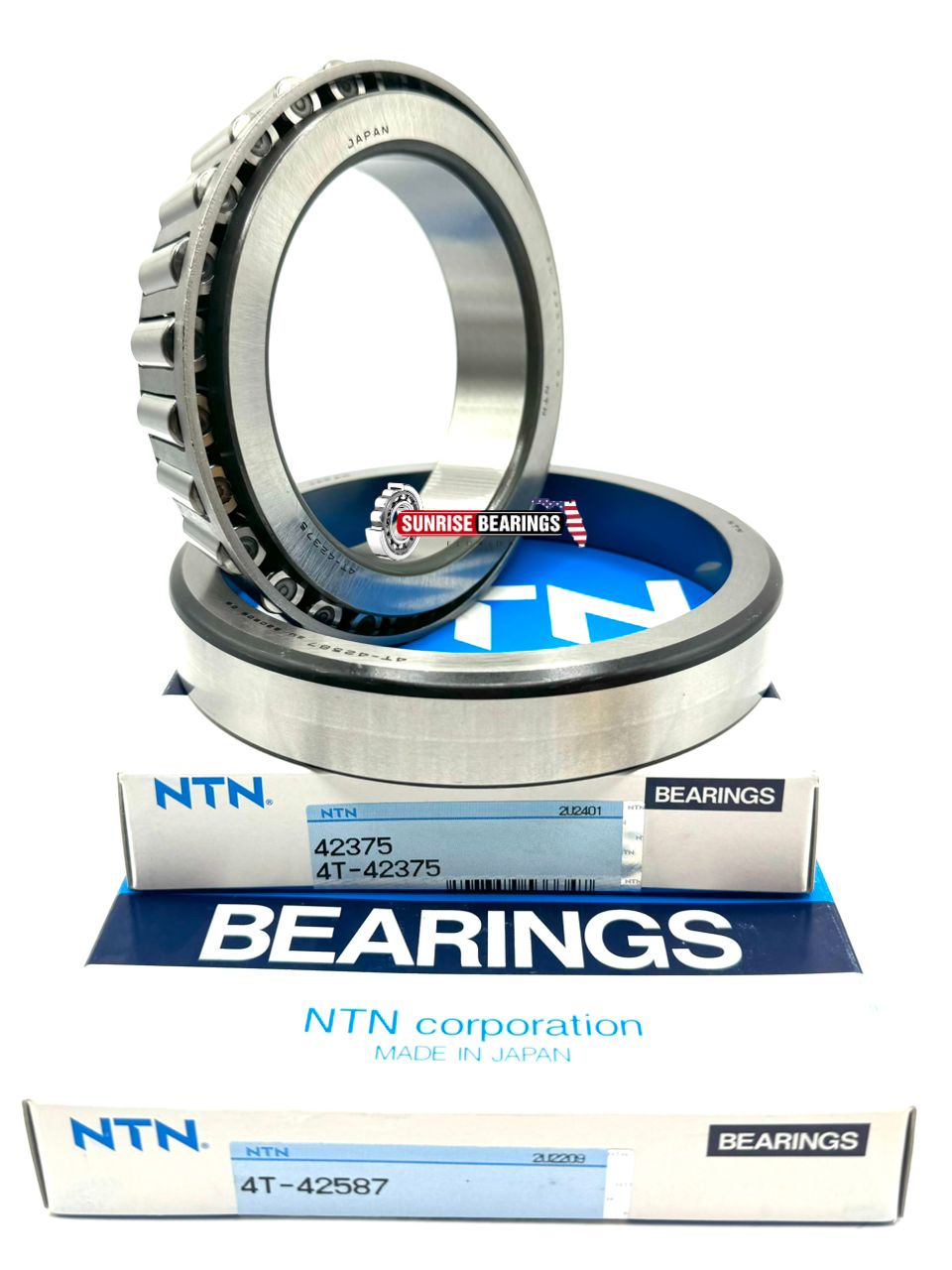 NTN JAPAN 42375 / 42587 TAPERED ROLLER BEARING CONE + RACE 3.75x5.875x1.125 mm