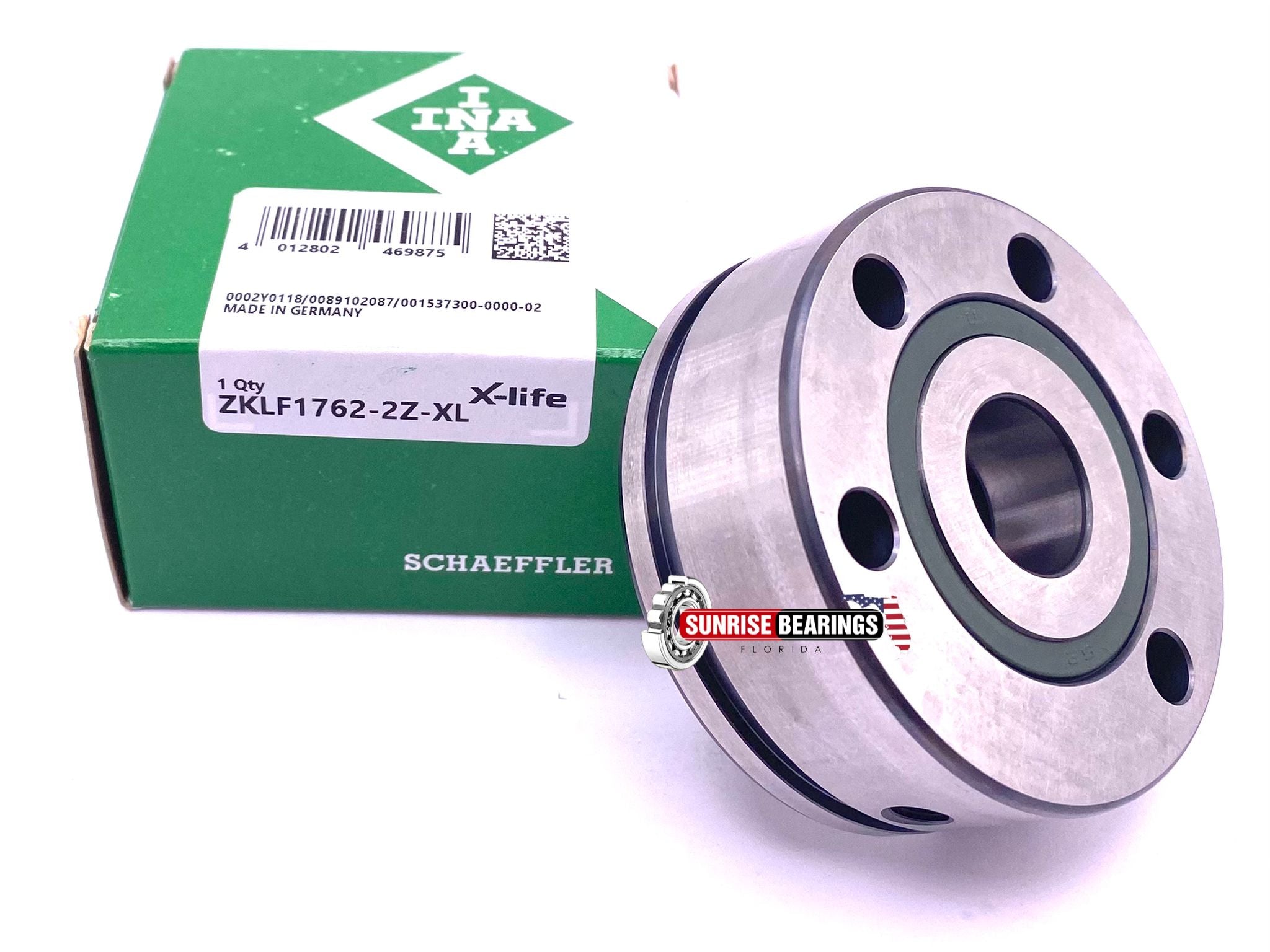 INA Germany ZKLF1762 ZZ Axial Angular Contact Ball Bearing