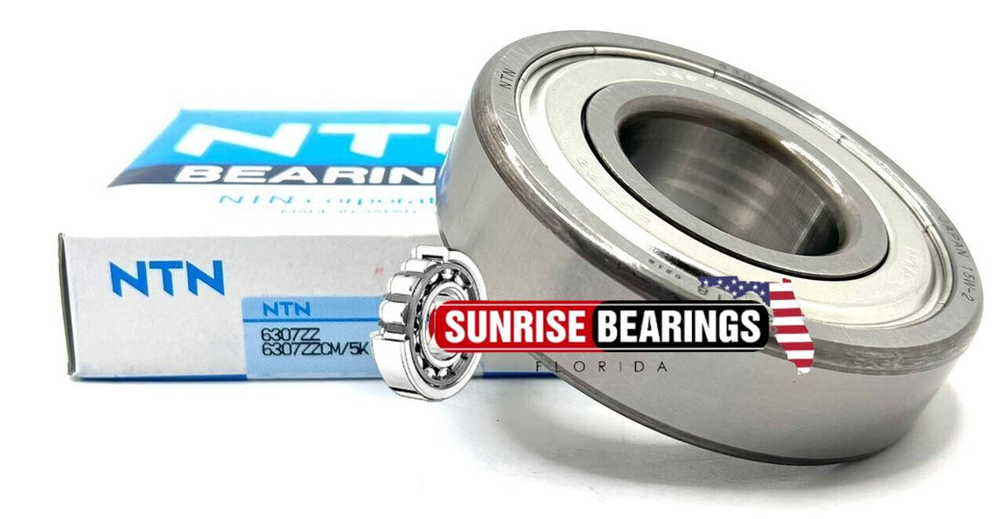 Ntn Japan 6307 Zz Cm/5K Deep Groove Ball Bearing, Metal Shielded 35X80X21 mm