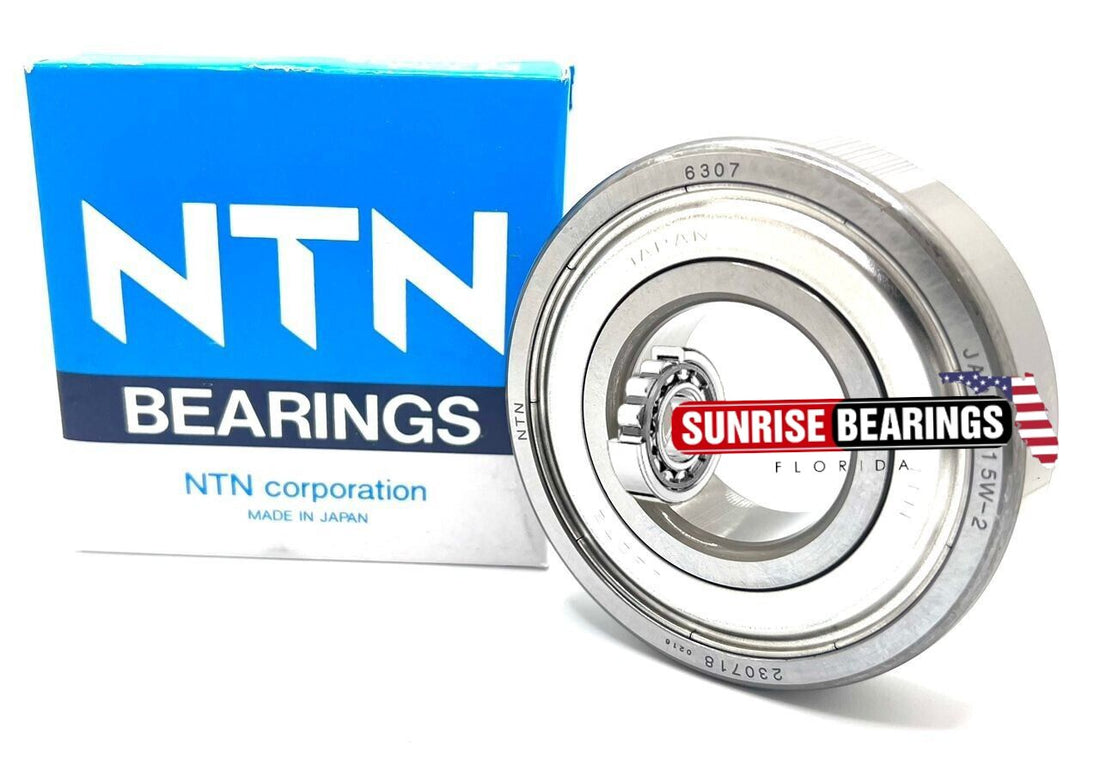 Ntn Japan 6307 Zz Cm/5K Deep Groove Ball Bearing, Metal Shielded 35X80X21 mm