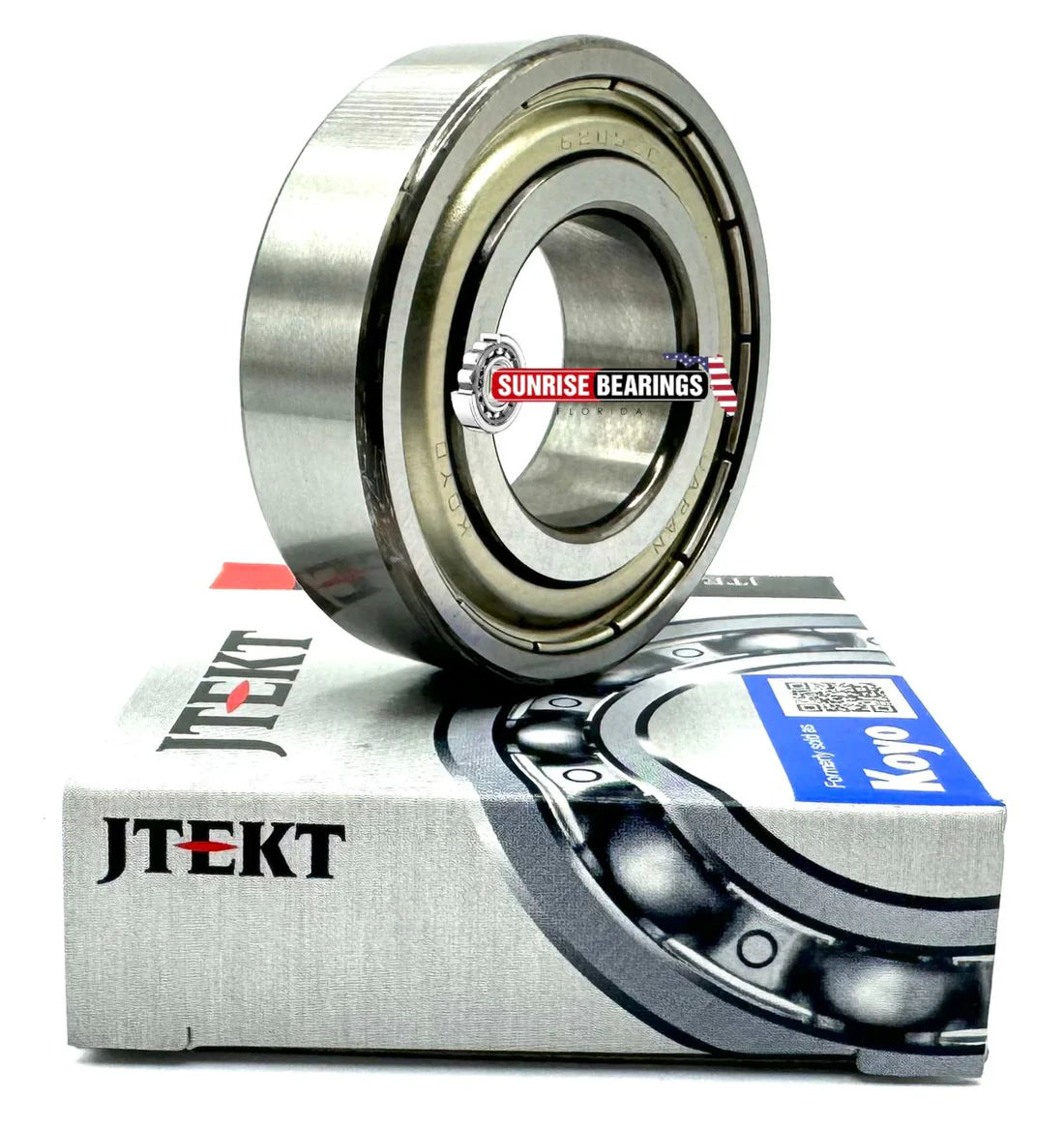 KOYO Japan 6205 ZZ Deep Groove Ball Bearing, Metal Shielded 25x52x15 mm