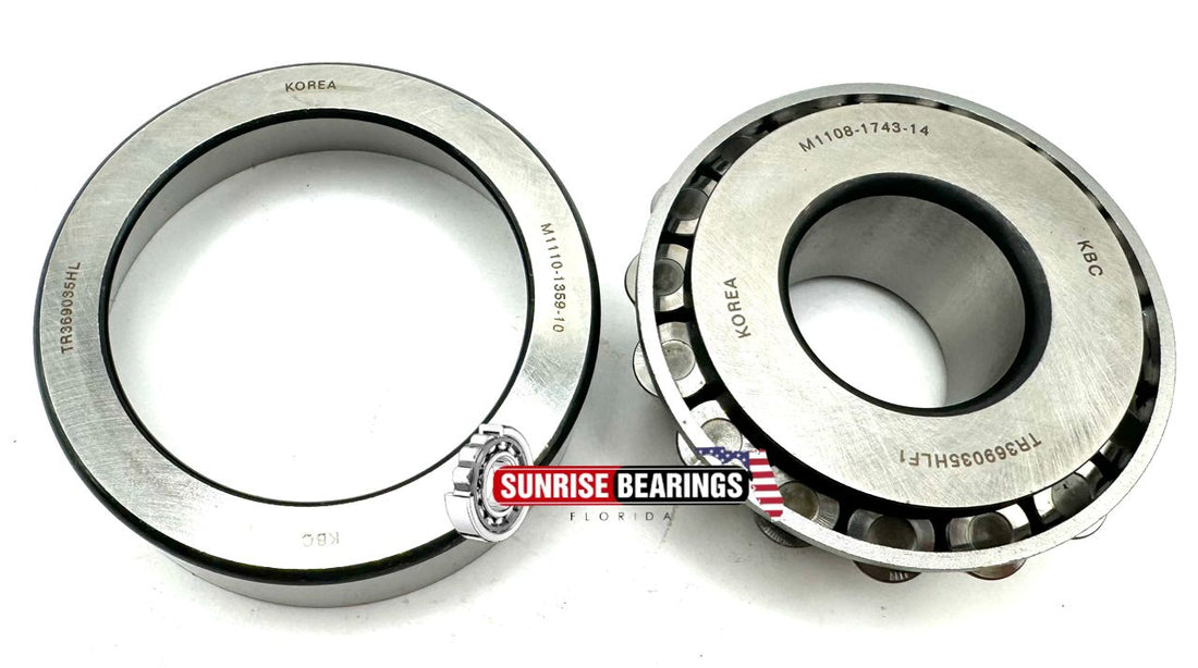 KBC TR369035 HL1 F1 PINION BEARING for KIA 53332-3E100 F-848142 35x90x35.5/26 mm