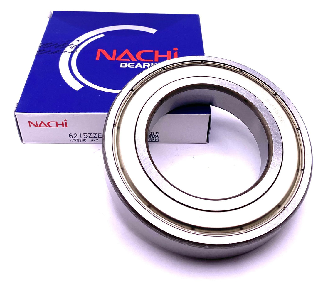 NACHI 6215 ZZ Deep Groove Ball Bearing, Metal Shielded 75x130x25 mm