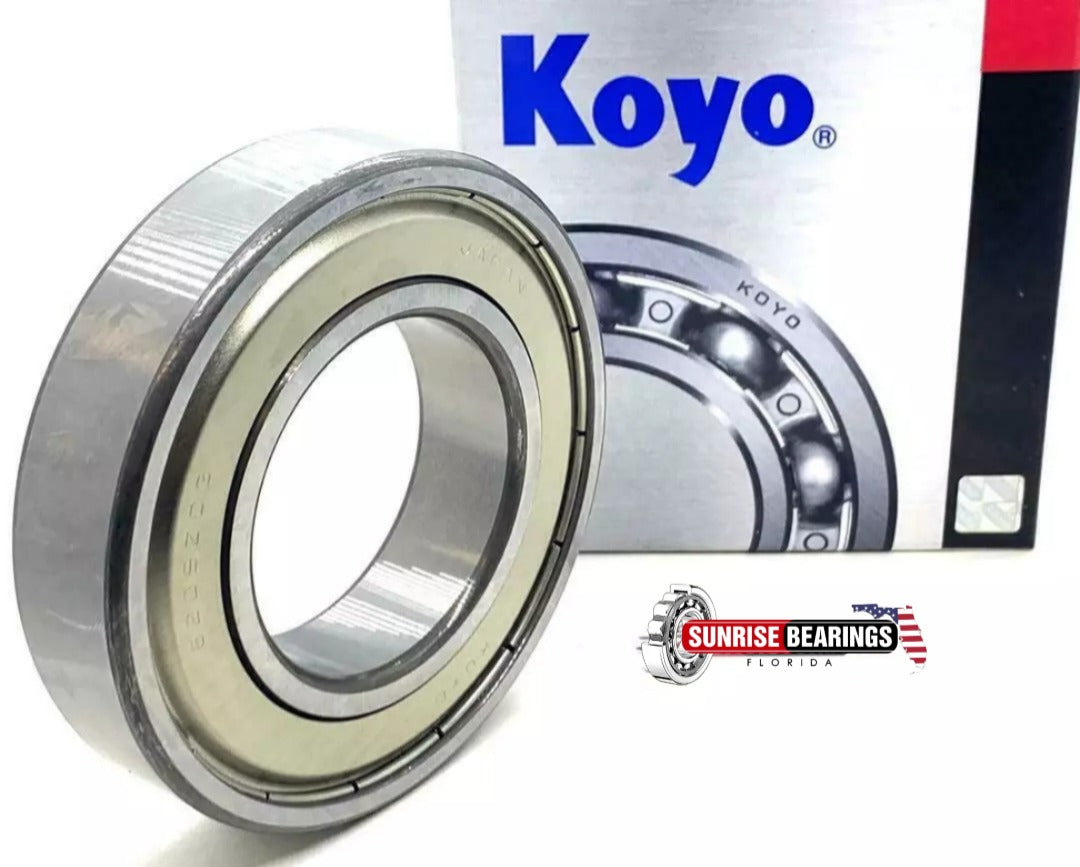 KOYO Japan 6209 ZZ C3 Deep Groove Ball Bearing, Metal Shielded 45x85x19 mm