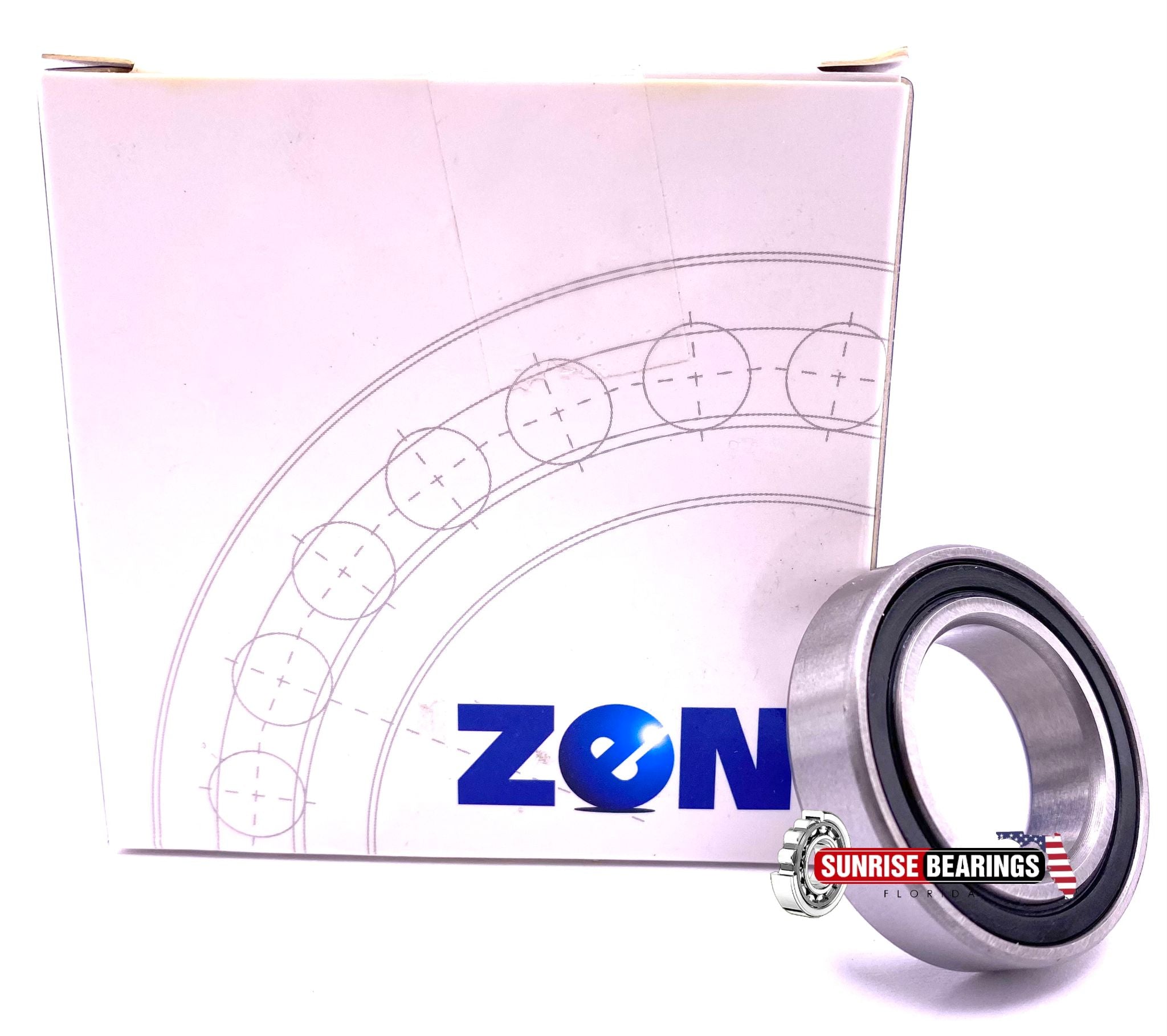 メラニー ZEN MR22379 Sealed Cartridge Bearing for Bicycles MR 22379 LLB