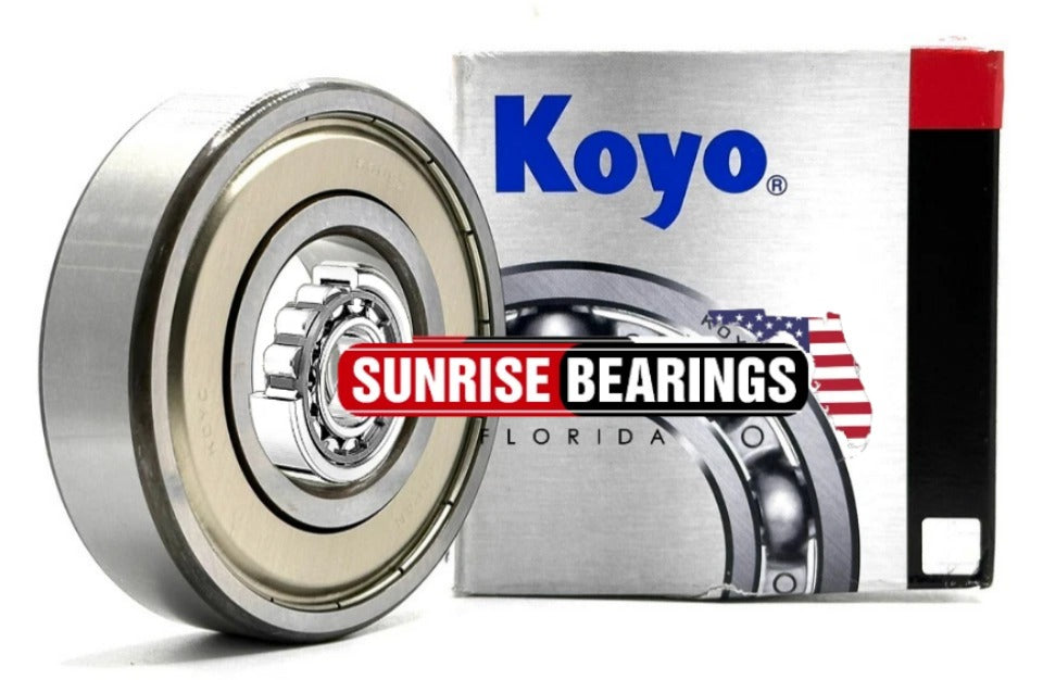 KOYO Japan 6308 ZZ Deep Groove Ball Bearing, Metal Shielded 40x90x23 mm