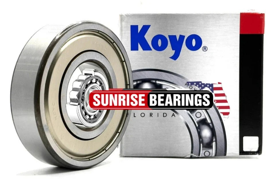 KOYO Japan 6308 ZZ C3 Deep Groove Ball Bearing, Metal Shielded 40x90x23 mm