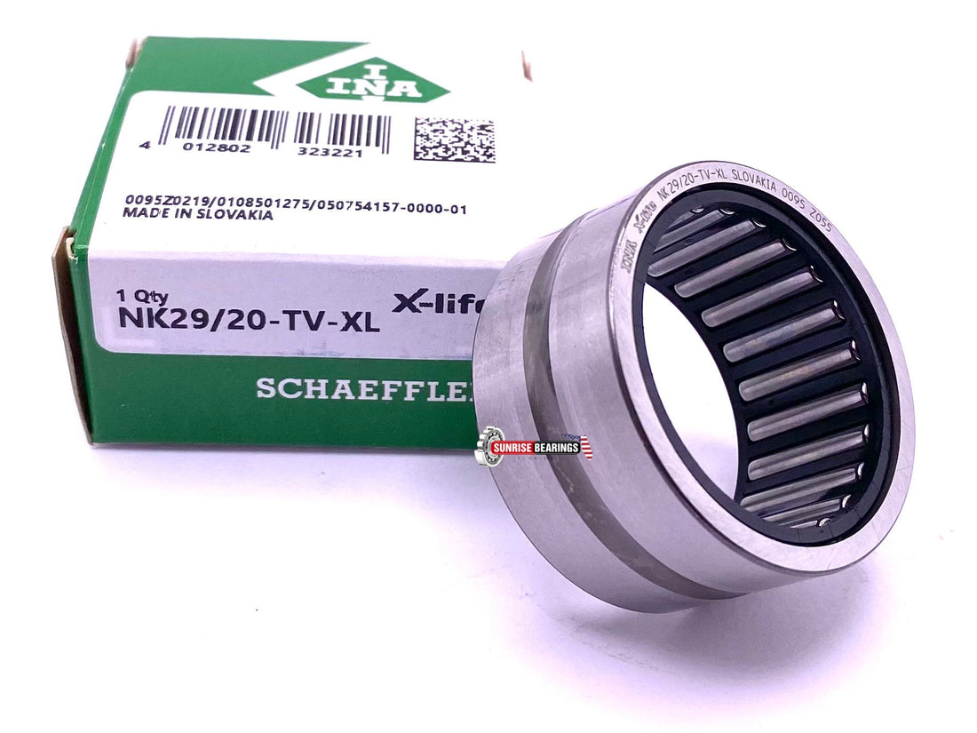 INA NK29/20 TV XL Machined Needle Roller Bearing 29x38x20 mm