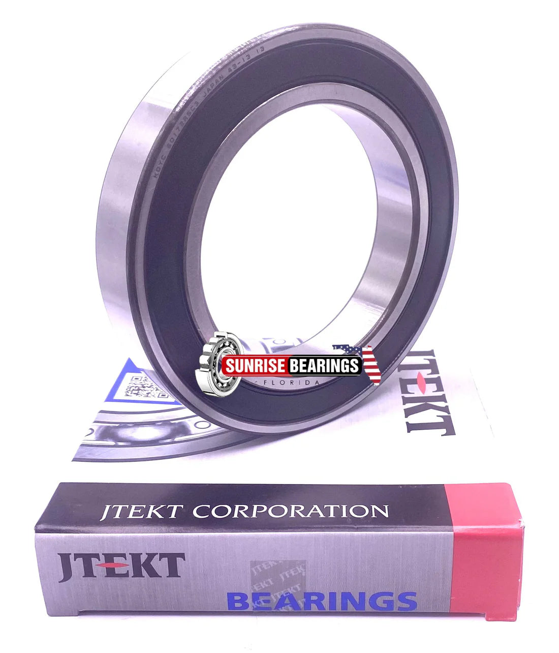 KOYO Japan 6018 2RS  Deep Groove Ball Bearing, Rubber Sealed 90x140x24 mm
