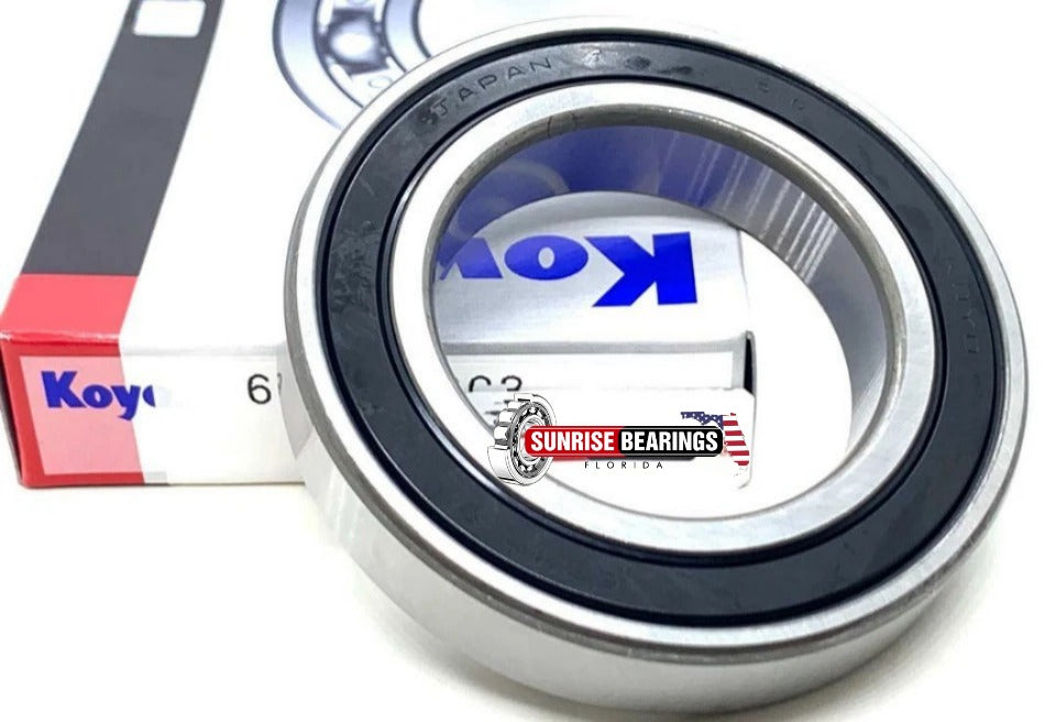 KOYO JAPAN 6011 2RS C3 Deep Groove Ball Bearing, Rubber Sealed 55x90x18 mm