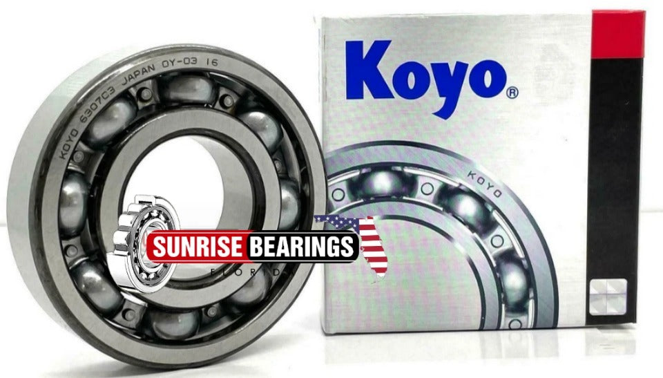 KOYO Japan 6307 C3  Deep Groove Ball Bearing, OPEN Type, No Seals35x80x21 mm