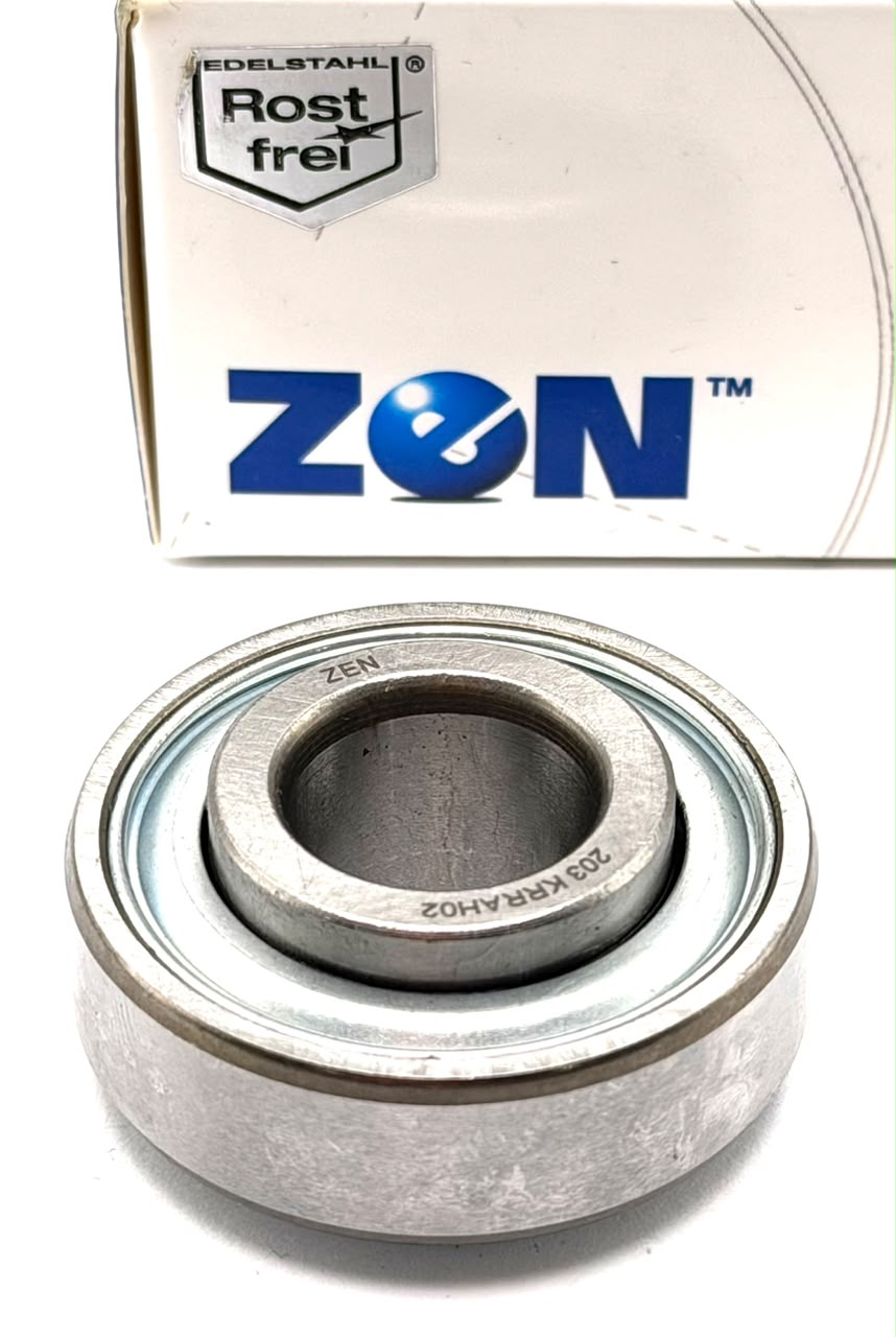 ZEN 203KRR AH02 Radial Insert Ball Bearing 2RS 16.2x40x18.3 mm