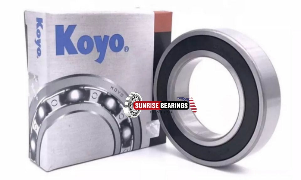 KOYO Japan 6200 2RS Deep Groove Ball Bearing, Rubber Sealed 10x30x9 mm