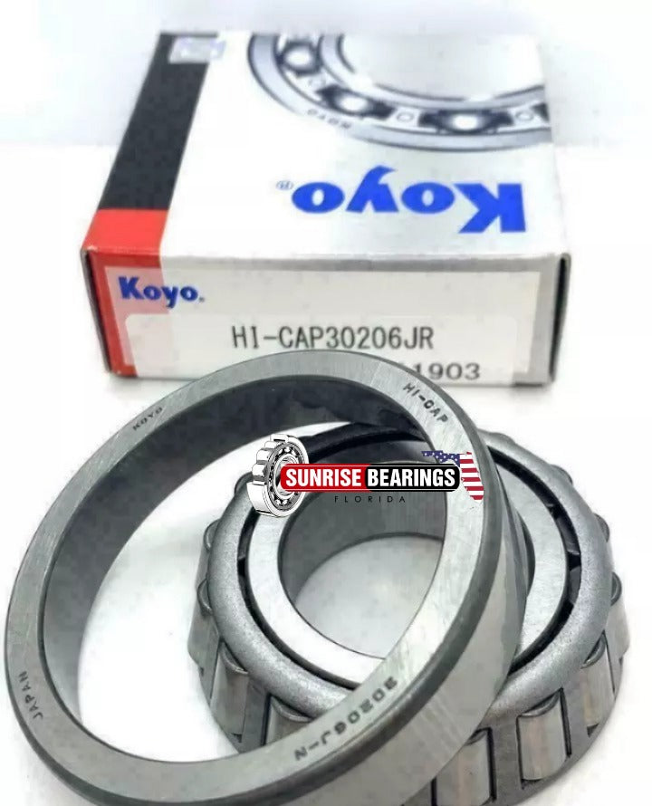KOYO Japan 30206 JR Tapered Roller Bearing Cup and Cone 30x62x17.250 mm