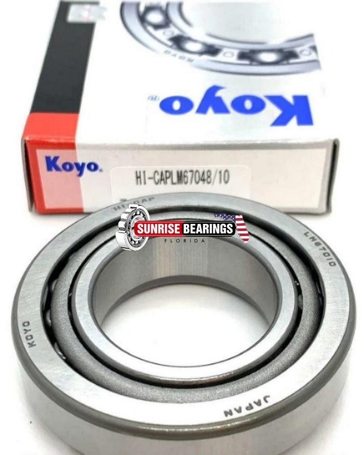 KOYO Japan  LM67048 / 10 Tapered Roller Bearing Cup and Cone 31.750x59.131x15.875 mm